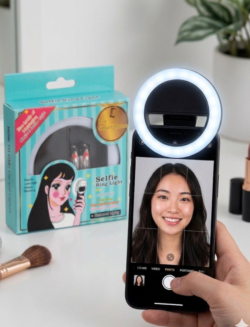 Clip-On Selfie Ring Light