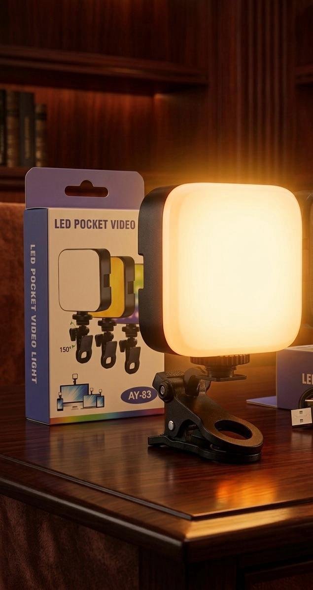 Portable LED Pocket Video Light (Model AY-83)