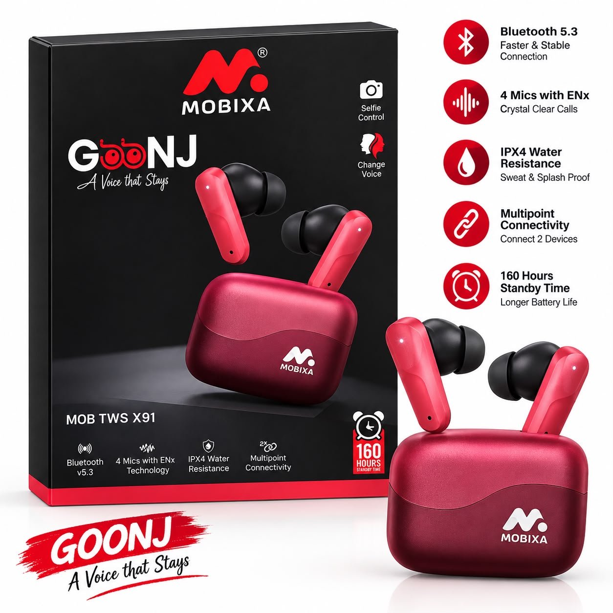 Goonjh earphone