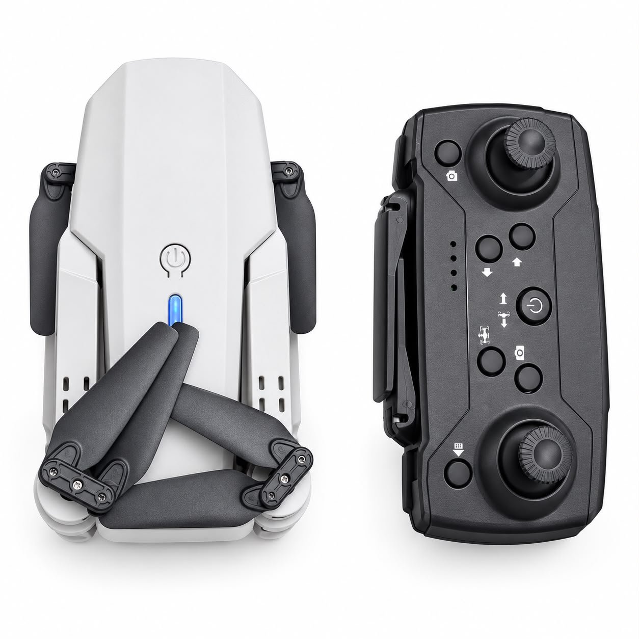 Compact Foldable Mini Drone with Remote Controller