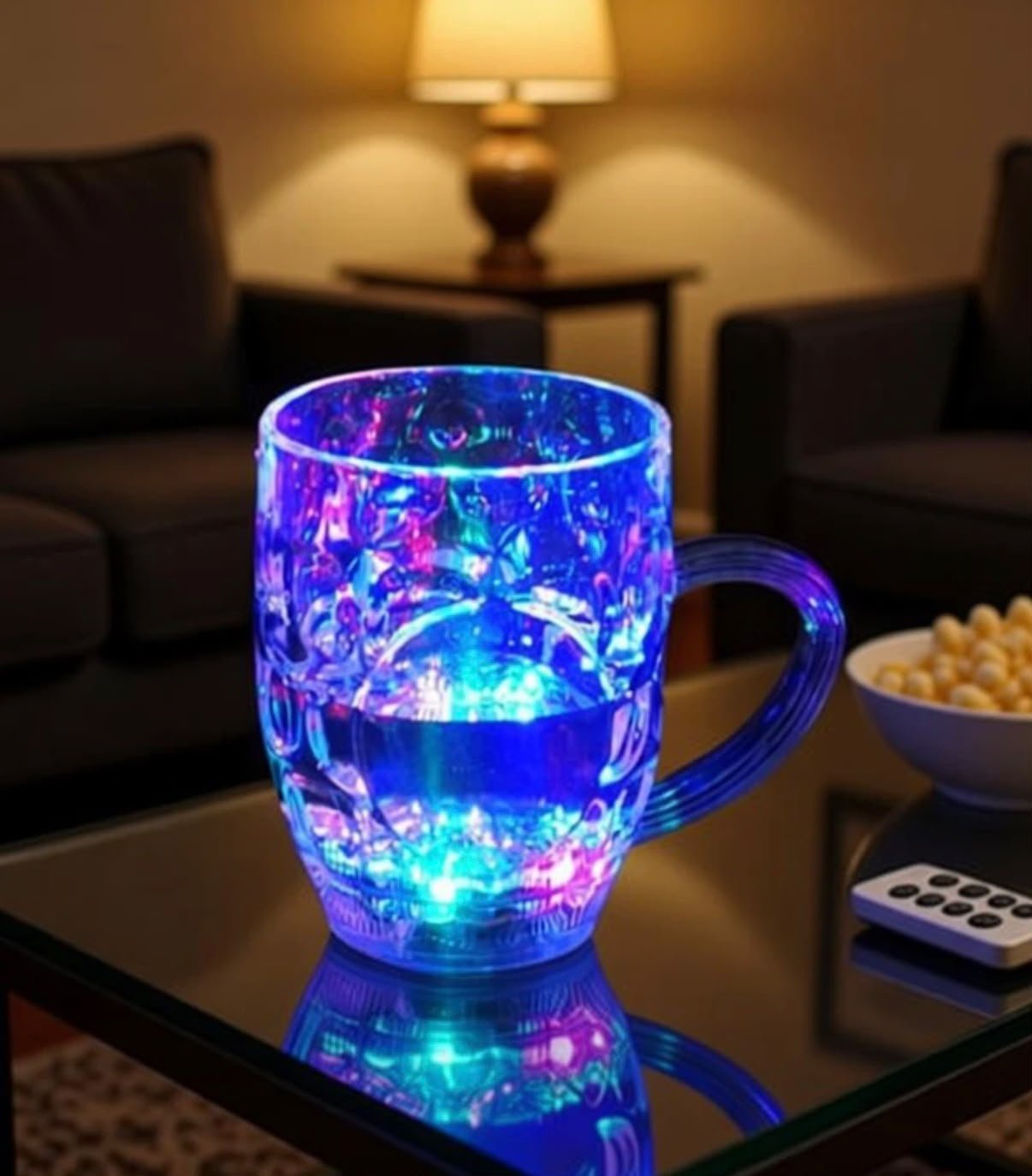 Multi-Color LED Light-Up Mug / Beer Glass.